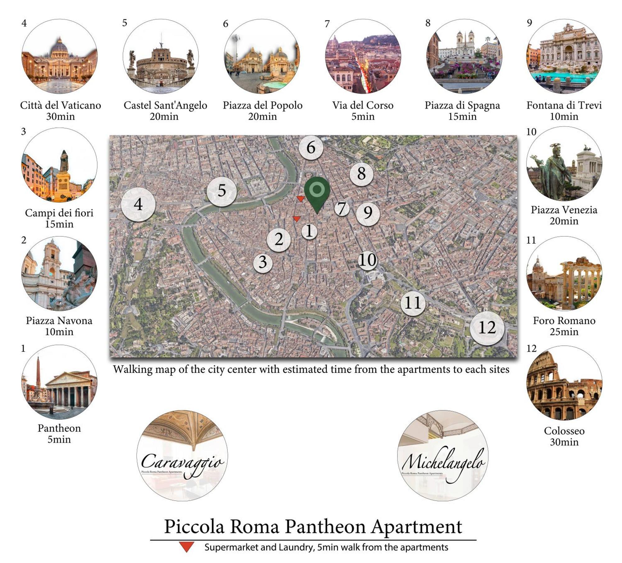 Pantheon Apartments - Piccola Roma Bagian luar foto